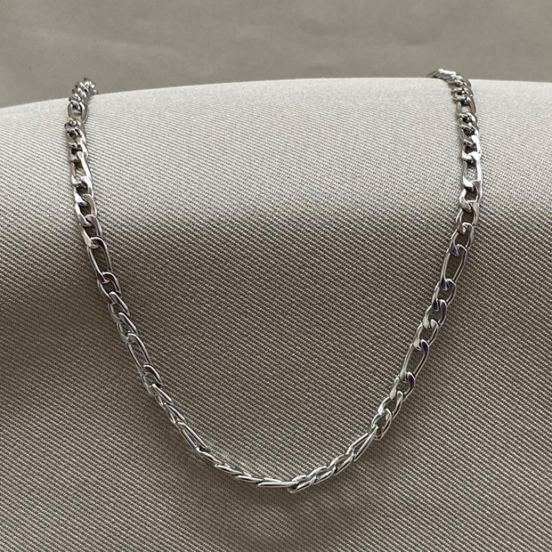 CORRENTE MASCULINA 3X1 70CM STEEL