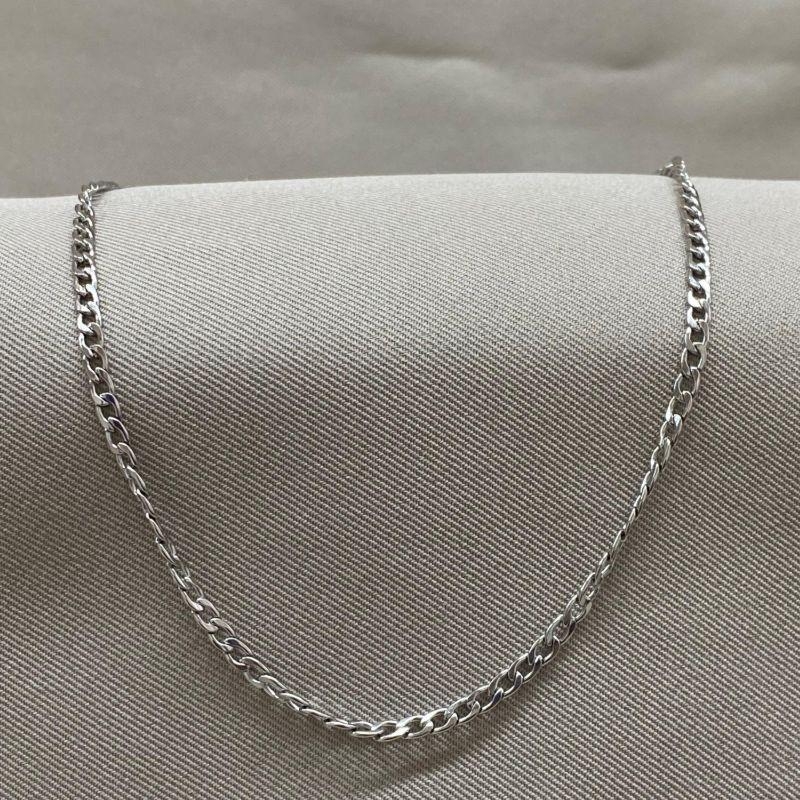 CORRENTE MASCULINA GRUMET 70CM STEEL