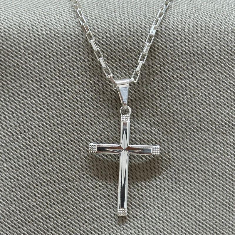 CORRENTE MASCULINA TIJOLINHO PING CRUZ