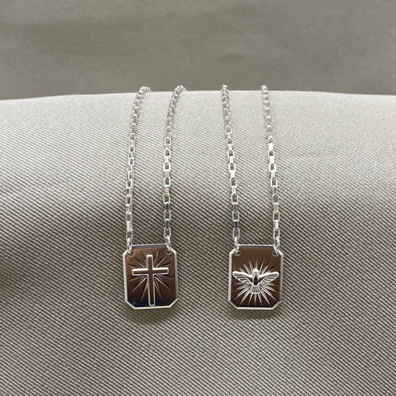 ESCAPULARIO CRUZ/ESPIRITO SANTO 70CM