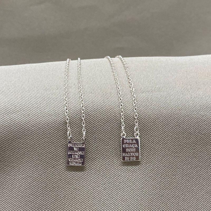 ESCAPULARIO MEDALHA DE ORAÇÃO 60CM