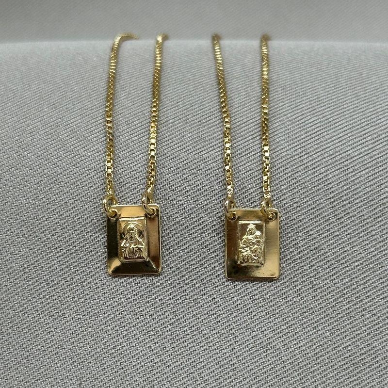 ESCAPULARIO N.S CARMO E SAGRADO CORAÇÃO