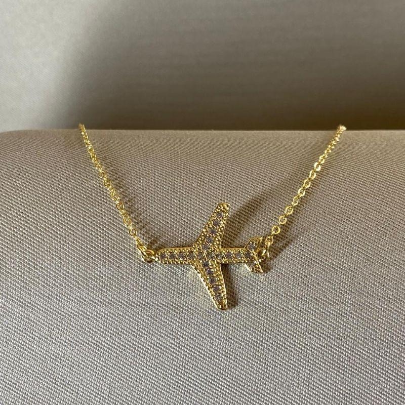 PULSEIRA AVIÃO CRAVEJADO COM ZIRCONIAS