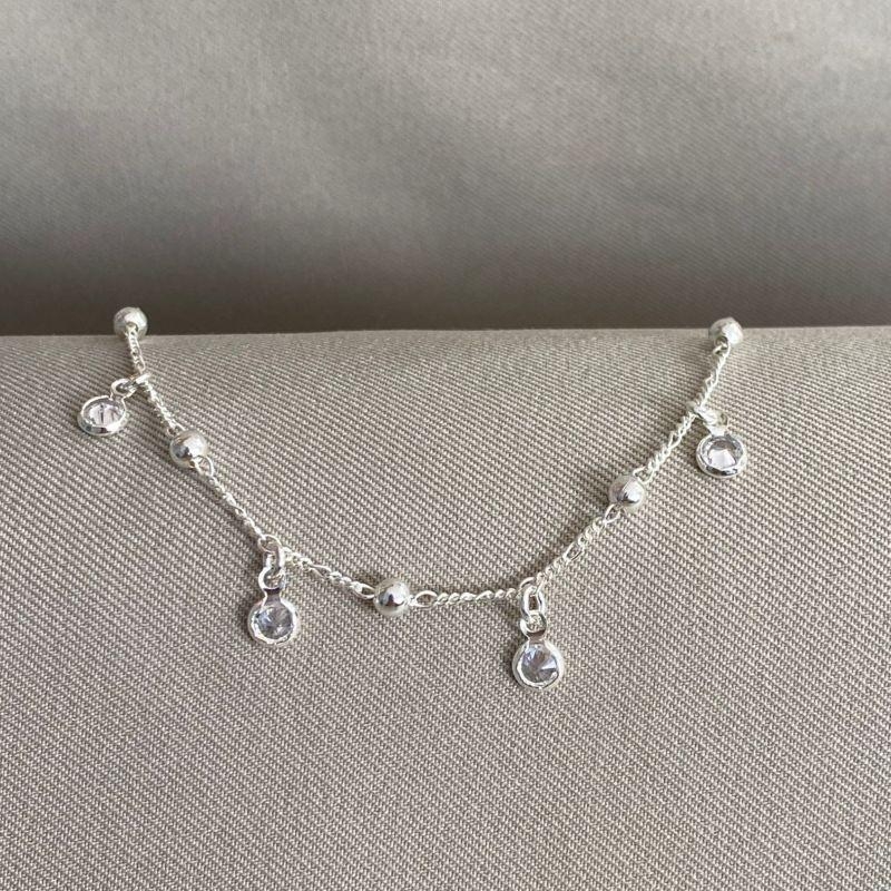 PULSEIRA BOLINHA COM ZIRCONIA