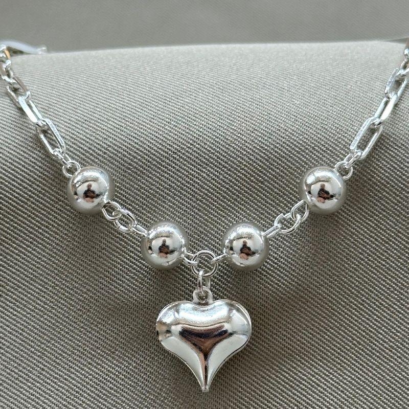 PULSEIRA BOLINHAS CORAÇÃO