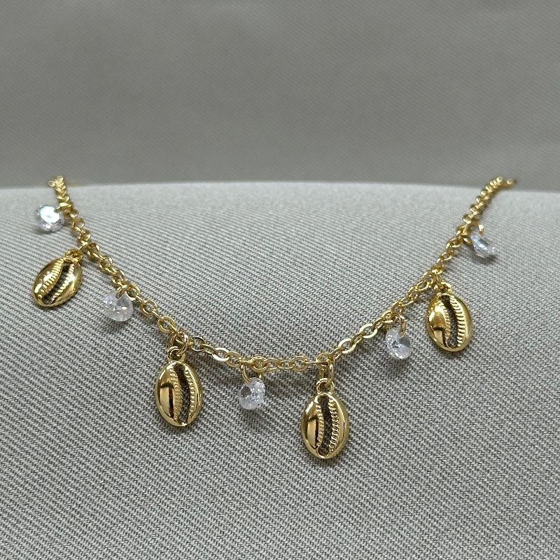 PULSEIRA BÚZIOS PEDRAS CRISTAL