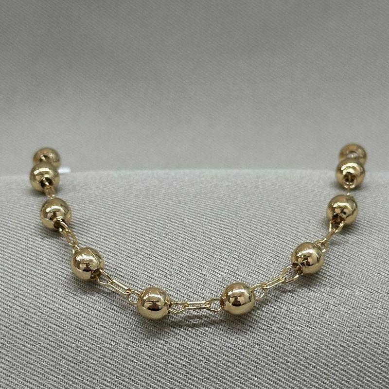 PULSEIRA CARTIER COM BOLA 5,5MM