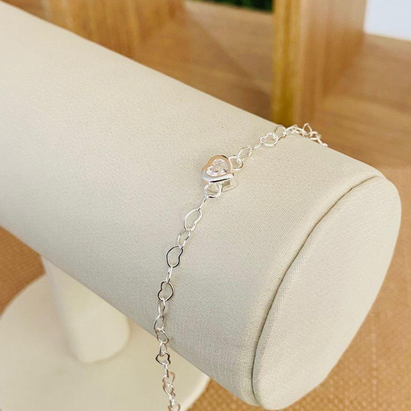 PULSEIRA CORAÇÃO COM ZIRCONIA