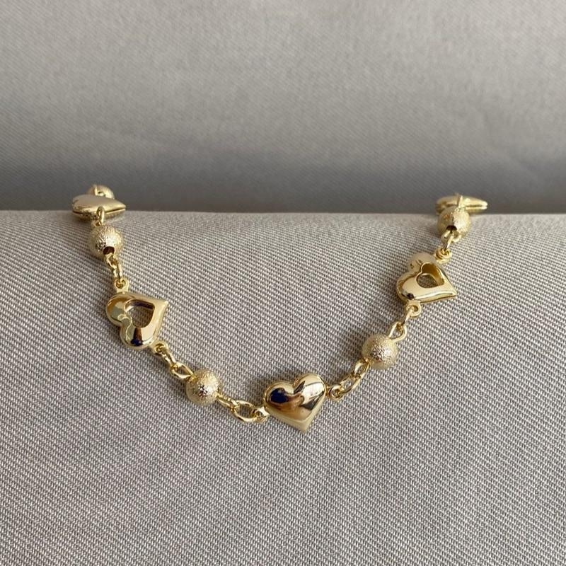 PULSEIRA CORAÇÃO E BOLINHA FOSCA