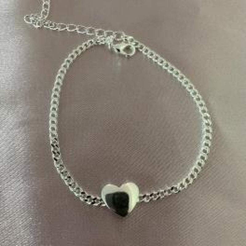 PULSEIRA CORAÇÃO LISO GRUME