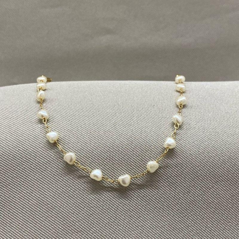 PULSEIRA CORAÇÃO PEROLA