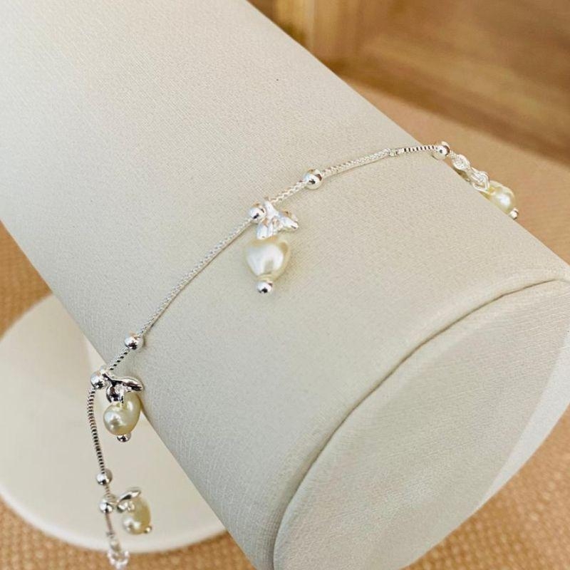 PULSEIRA CORAÇÕES PEROLA