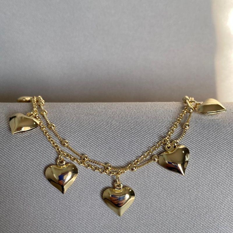 PULSEIRA DUPLA CORAÇÕES