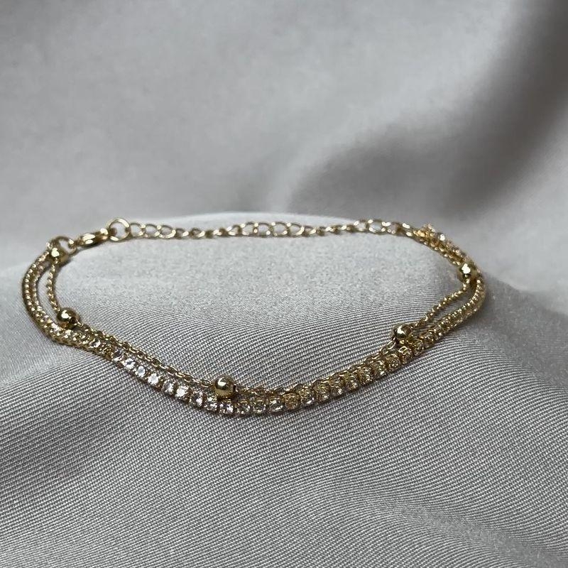 PULSEIRA DUPLA RIVEIRA/BOLINHA