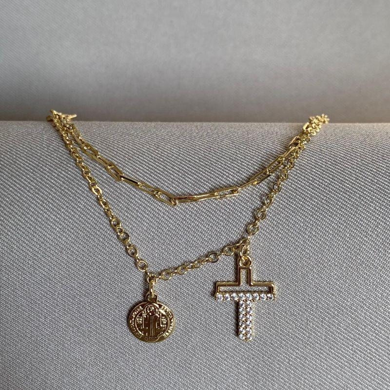 PULSEIRA DUPLA SÃO BENTO E CRUZ