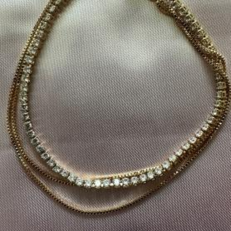 PULSEIRA FIO ZIRCONIA C/VENEZIANAS 