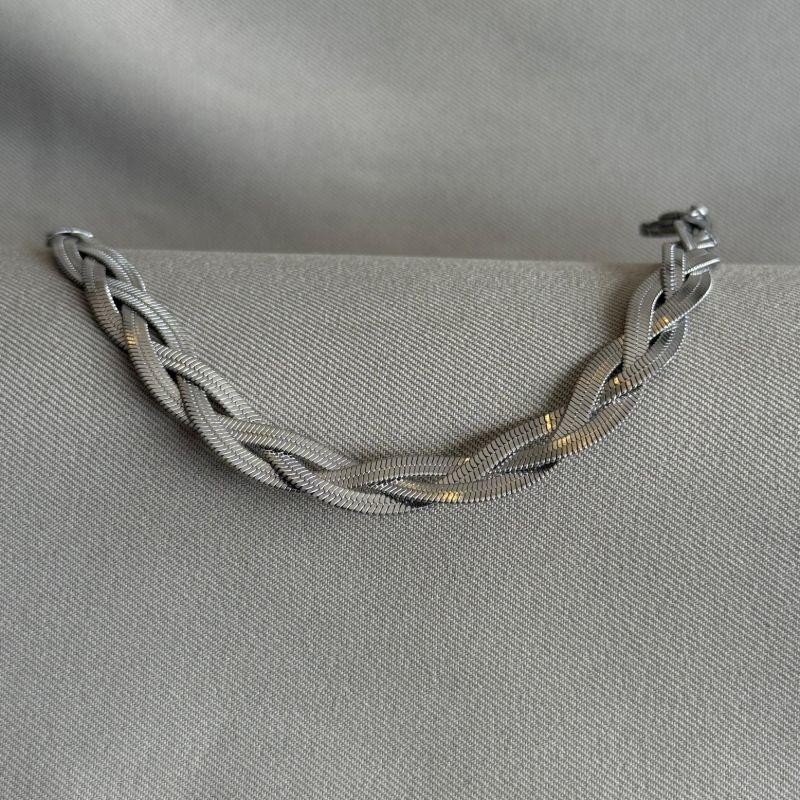 PULSEIRA FITA ENTRALAÇADA  STEEL