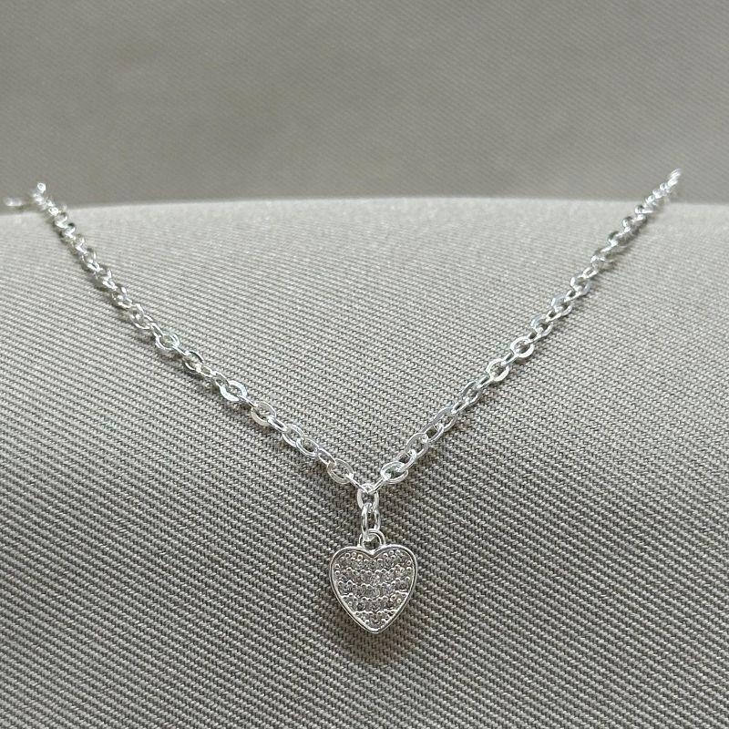 PULSEIRA INFANTIL CORAÇÃO CRAVEJADO