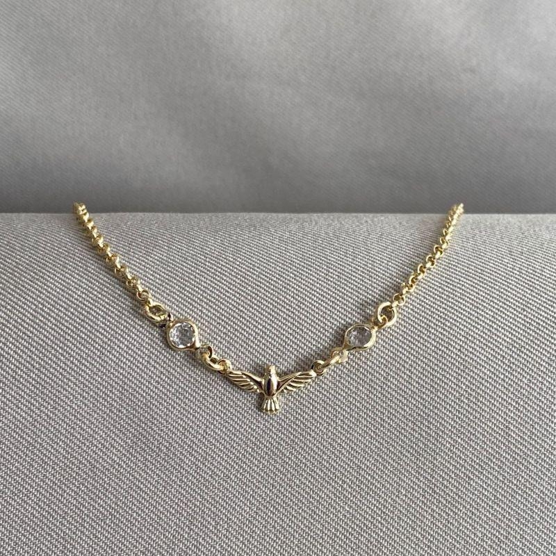 PULSEIRA INFANTIL ESPIRITO SANTO COM ZIRCONIA