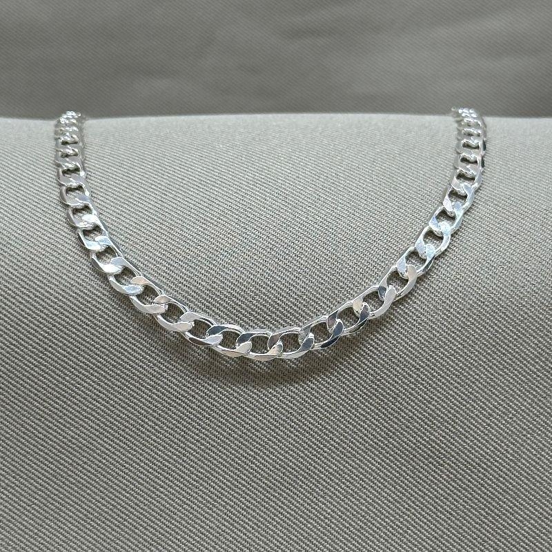 PULSEIRA MASCULINA GRUMET CURTO 4.2MM FECHO ITALIANO 19