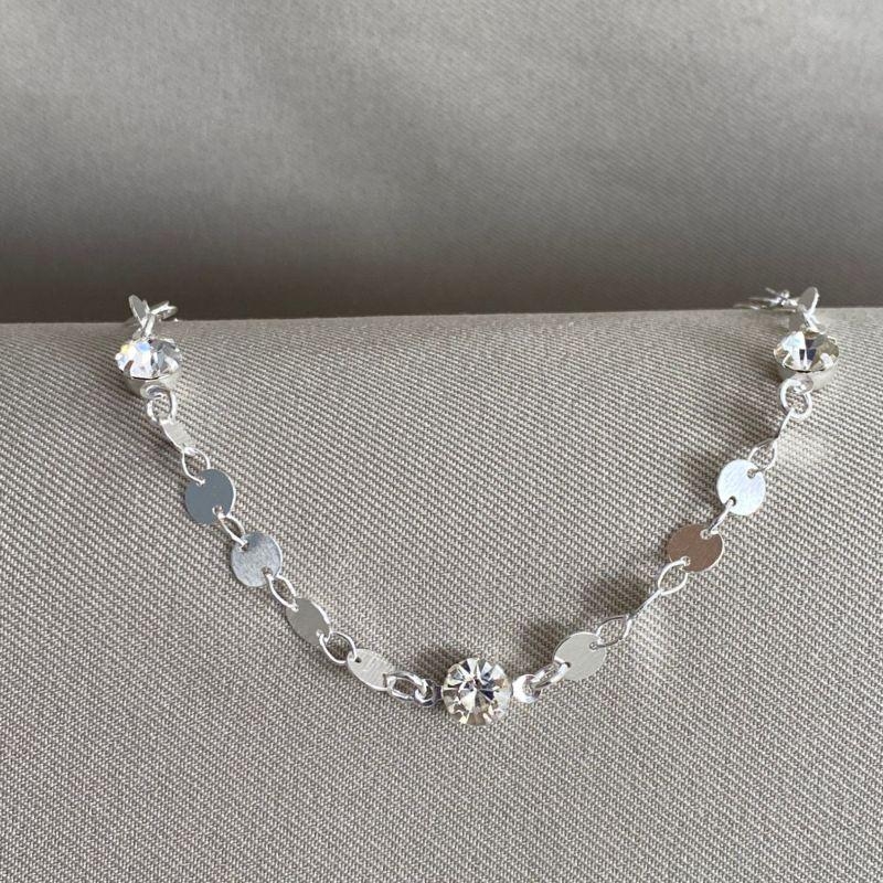 PULSEIRA PLAQUINHA COM ZIRCONIA