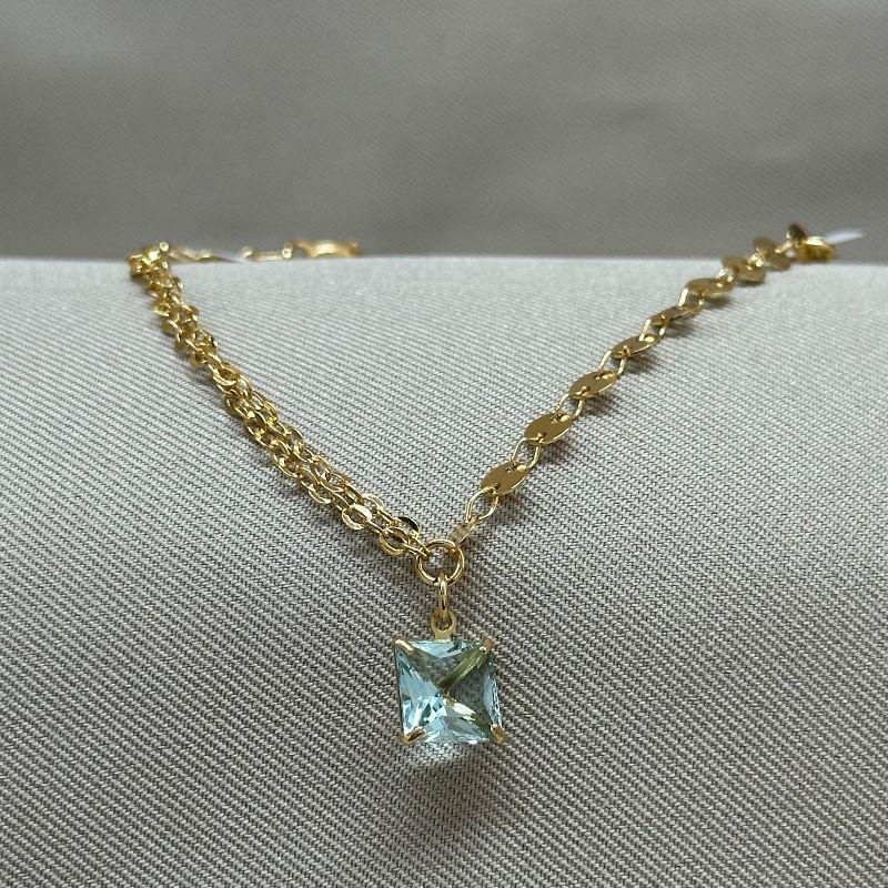 PULSEIRA PLAQUINHAS REDONDAS/ZIRCONIA