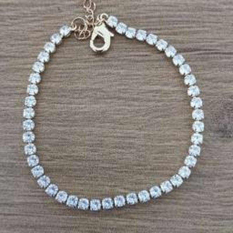 PULSEIRA RIVIERA ZIRCONIA 3MM