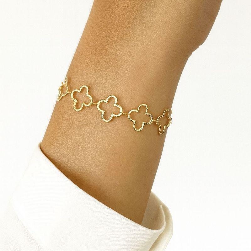 PULSEIRA TREVOS VAZADOS