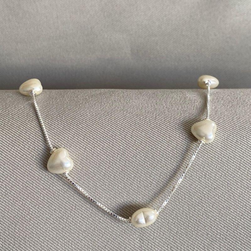 PULSEIRA VENEZIANA COM PEROLAS