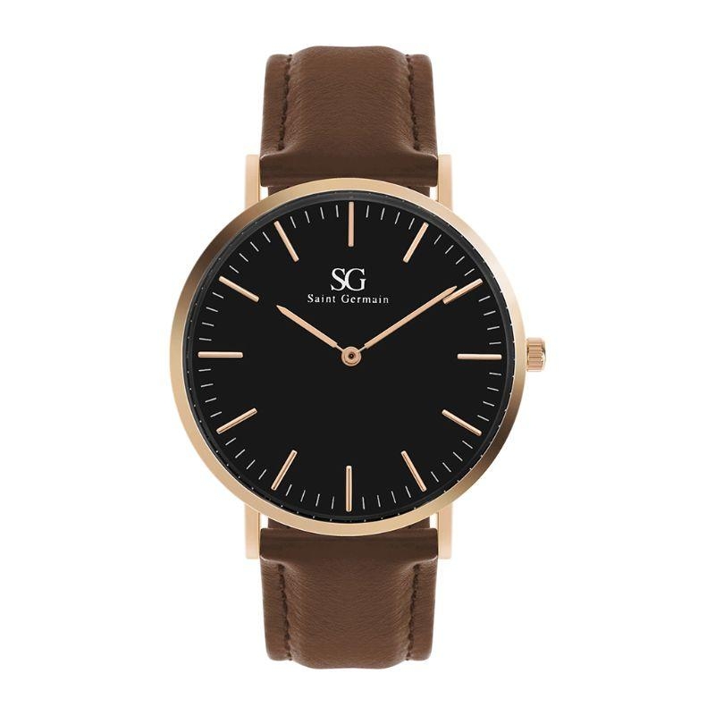 Relógio Masculino Bronx Black Rosé Gold 40mm