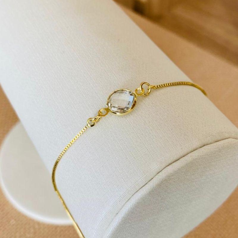 TORNOZELEIRA COM ZIRCONIA