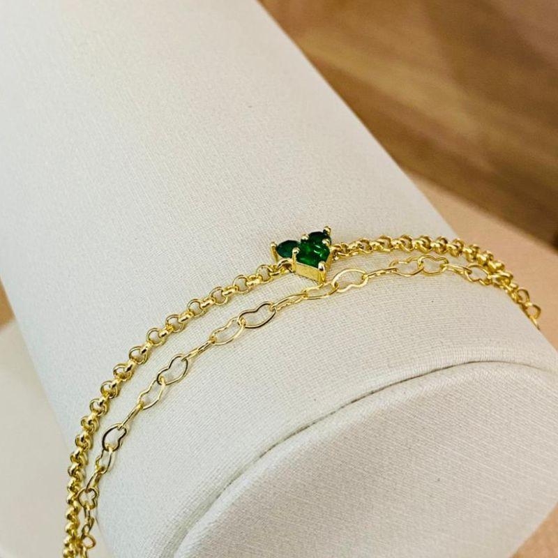 PULSEIRA DUPLA CORAÇÕES