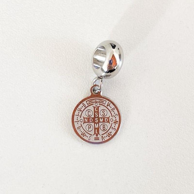 BERLOQUE PENDURICALHO DE MEDALHA DE SÃO BENTO