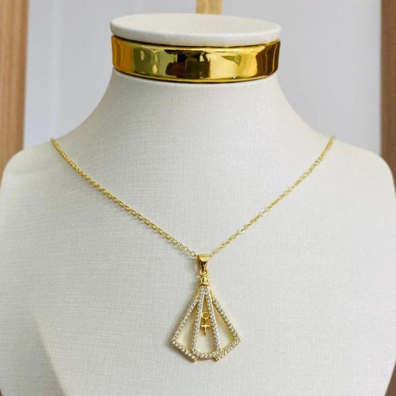 COLAR N.S. APARECIDA CRAVEJADA