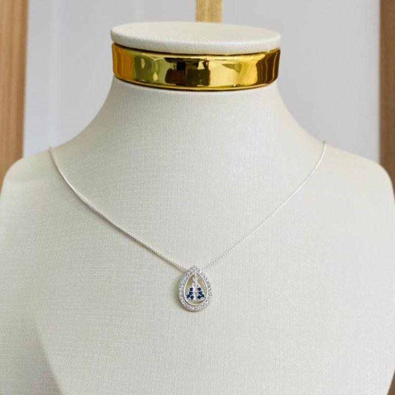 COLAR PINGENTE GOTA NS APARECIDA