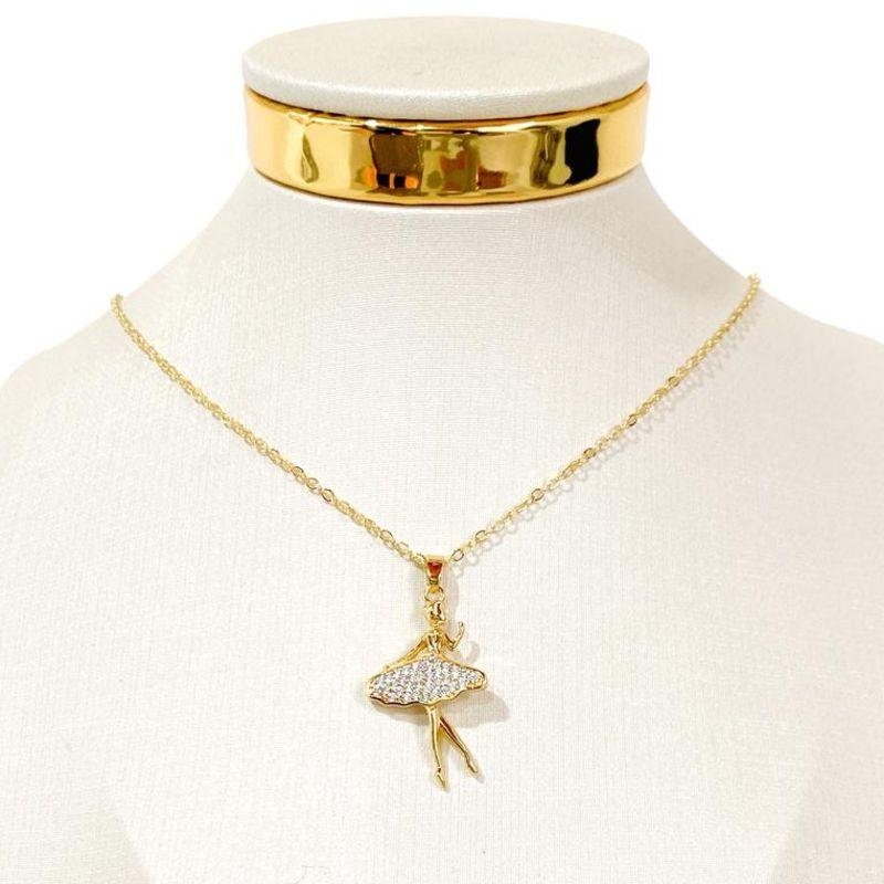 COLAR BAILARINA CRAVEJADA