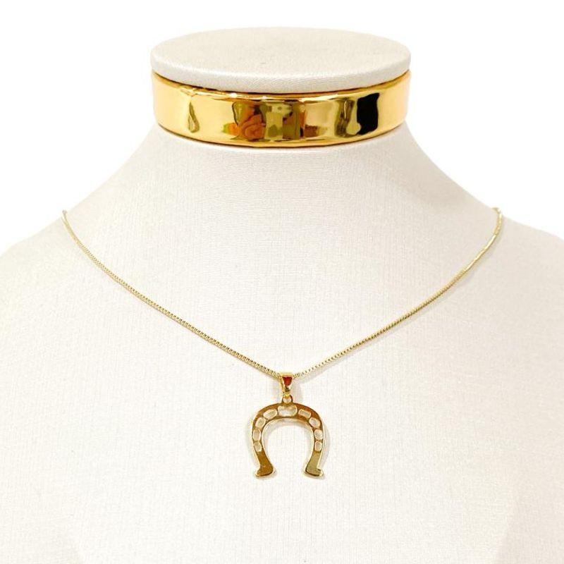 COLAR FERRADURA VAZADA