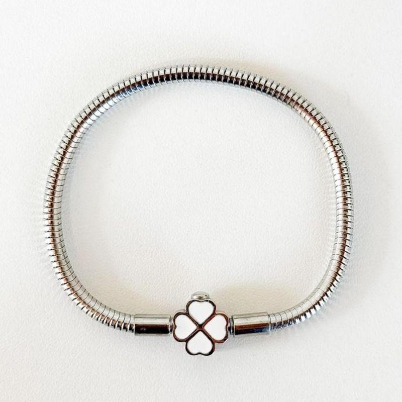 PULSEIRA BERLOQUE FECHO TREVO 15CM