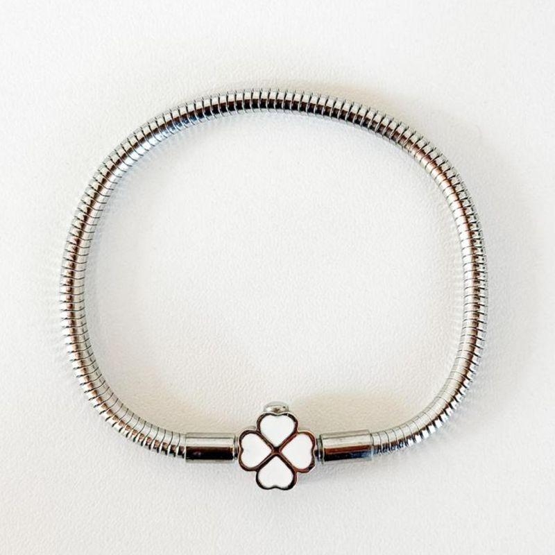 PULSEIRA BERLOQUE FECHO TREVO 18CM