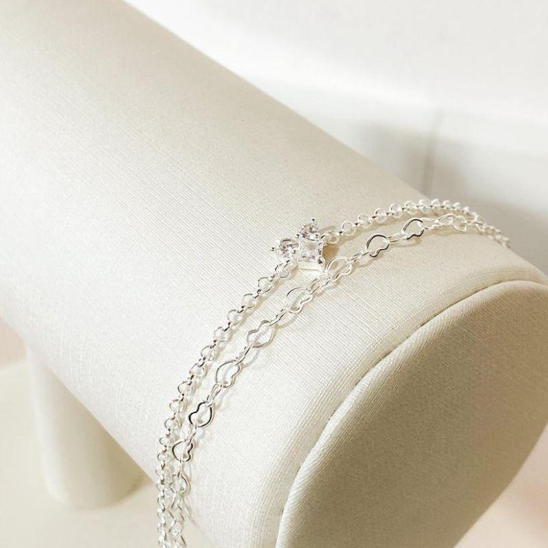 PULSEIRA DUPLA CORAÇÃOZINHO