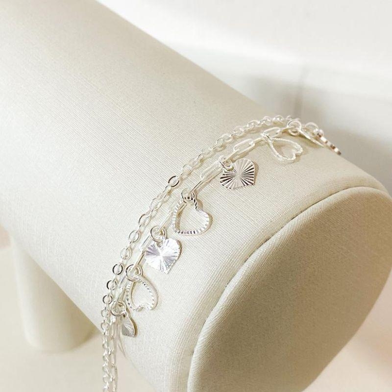 PULSEIRA DUPLA CORAÇÕES