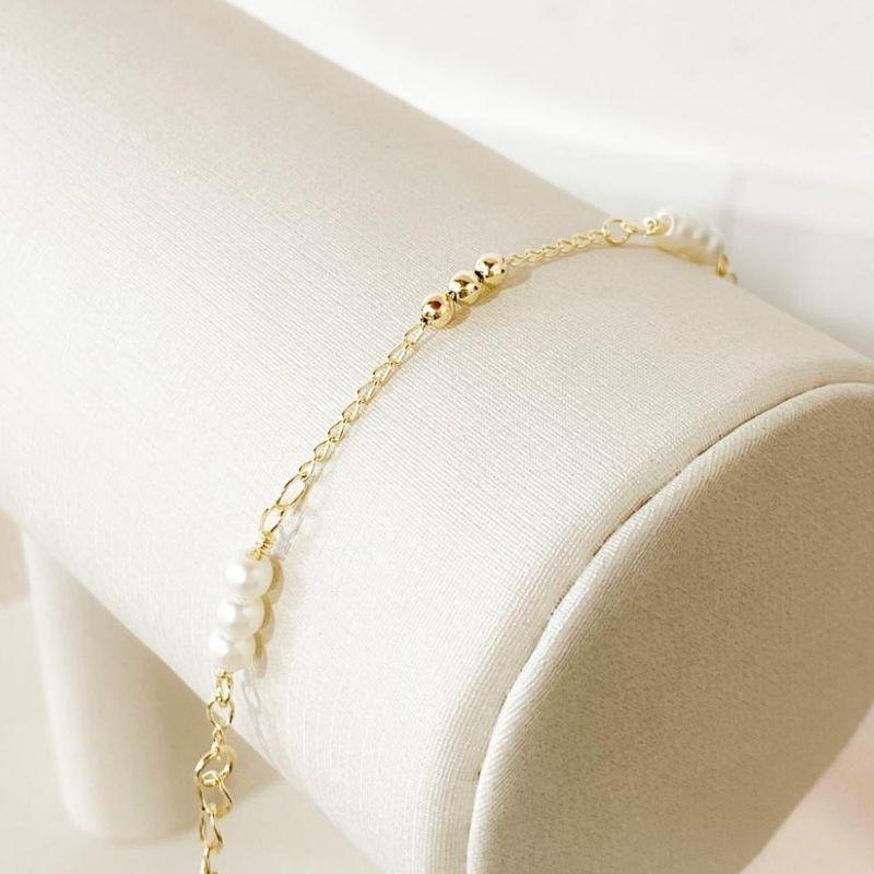 PULSEIRA PEROLA COM BOLINHA