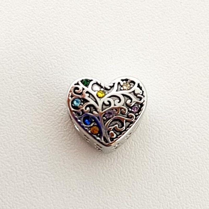 BERLOQUE CORAÇÃO ÁRVORE DA VIDA SEPARADOR