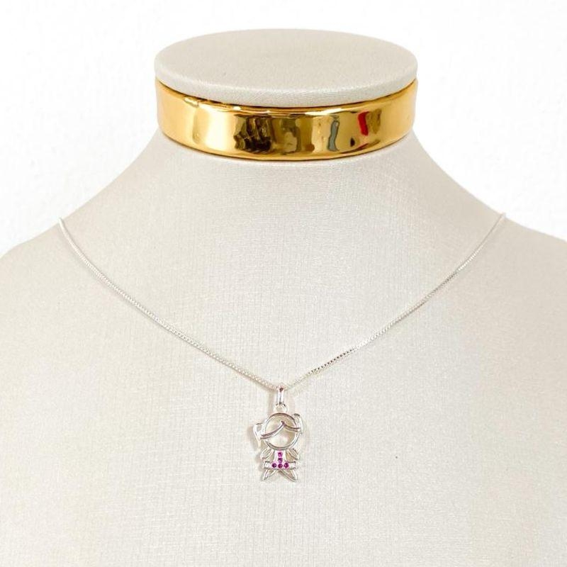 COLAR MENINA CRAVEJADA