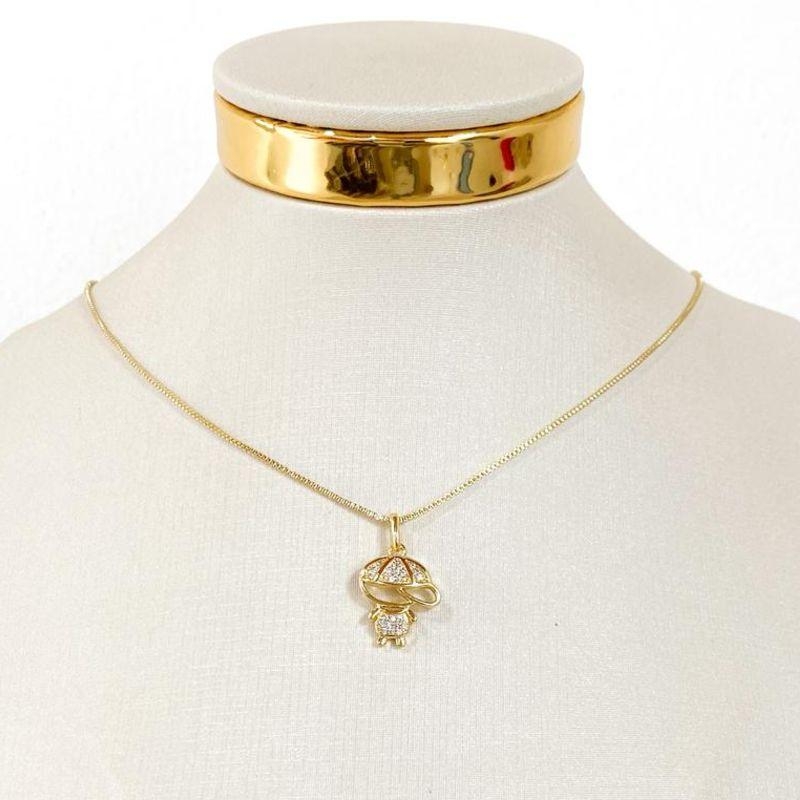 COLAR MENINO CRAVEJADO