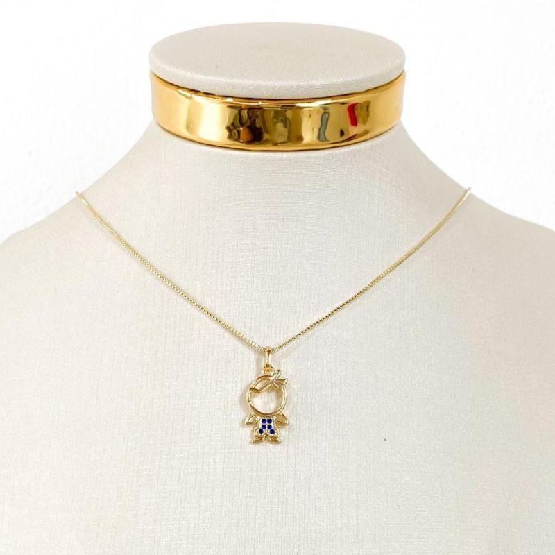 COLAR MENINO CRAVEJADO