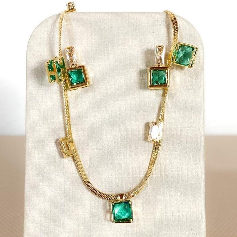 CONJUNTO FITA COM ZIRCONIAS