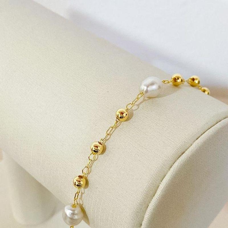 PULSEIRA PEROLAS COM BOLINHA