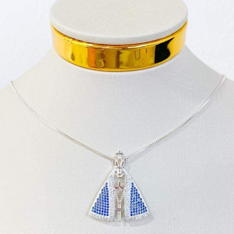 COLAR N.S. APARECIDA CRAVEJADA G