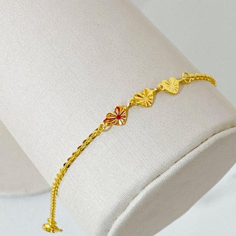 PULSEIRA 3 CORAÇÕES ONDULADOS